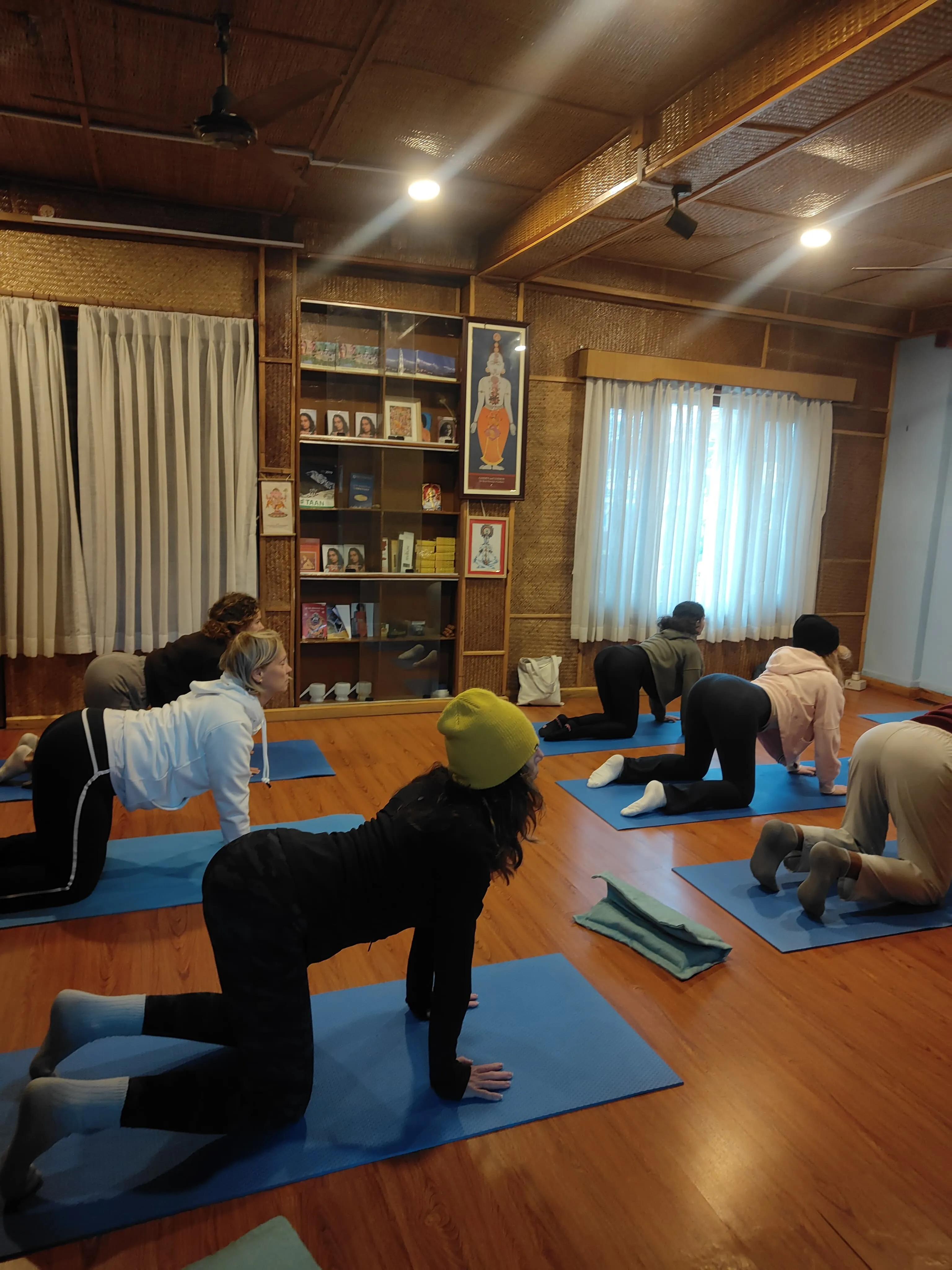 Yoga Classes in Pokhara - Daily Practice with Himalayan Mountain Views hero banner